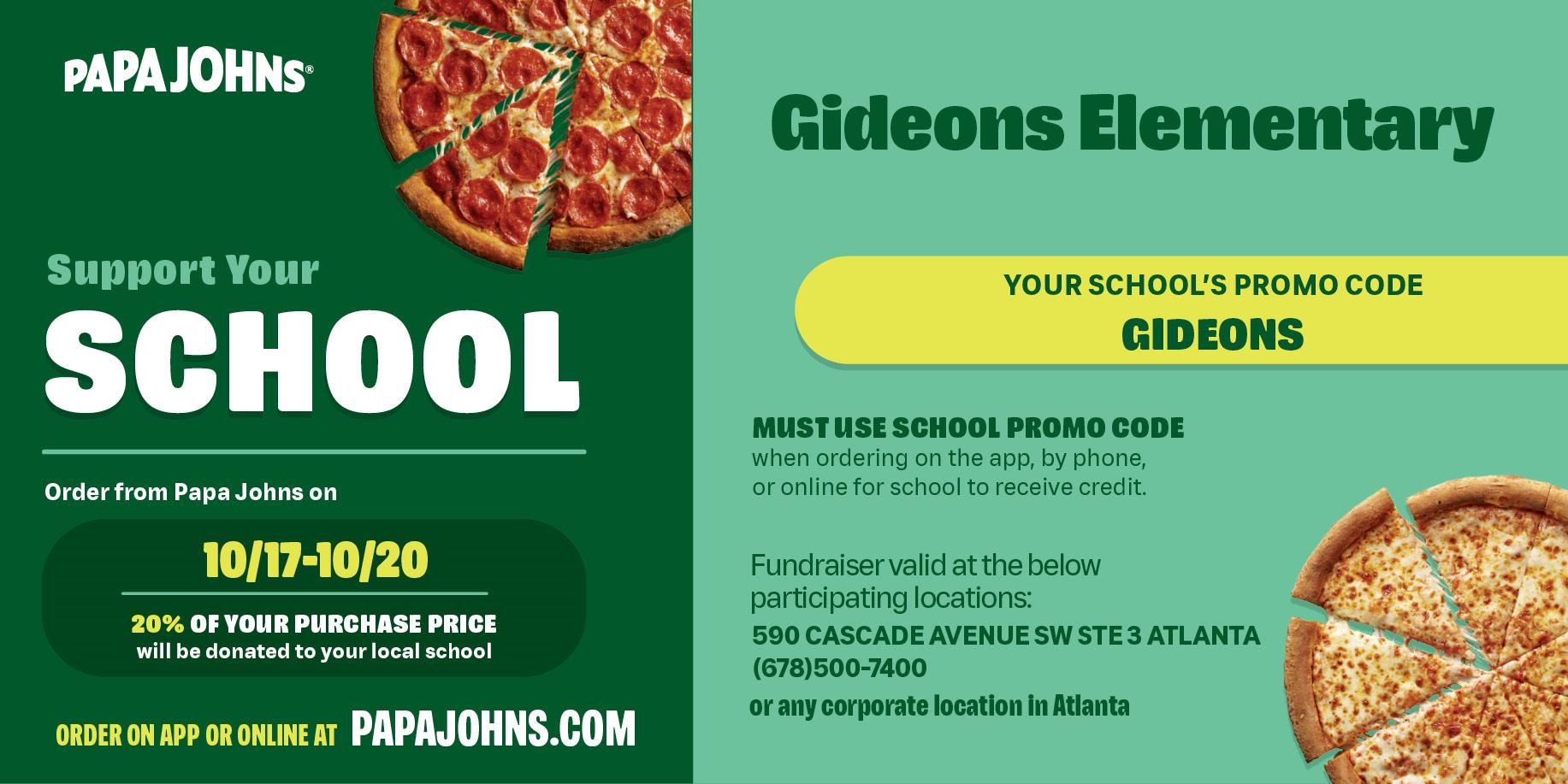 Papa Johns Event